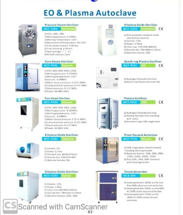 EO & Plasma Autoclave